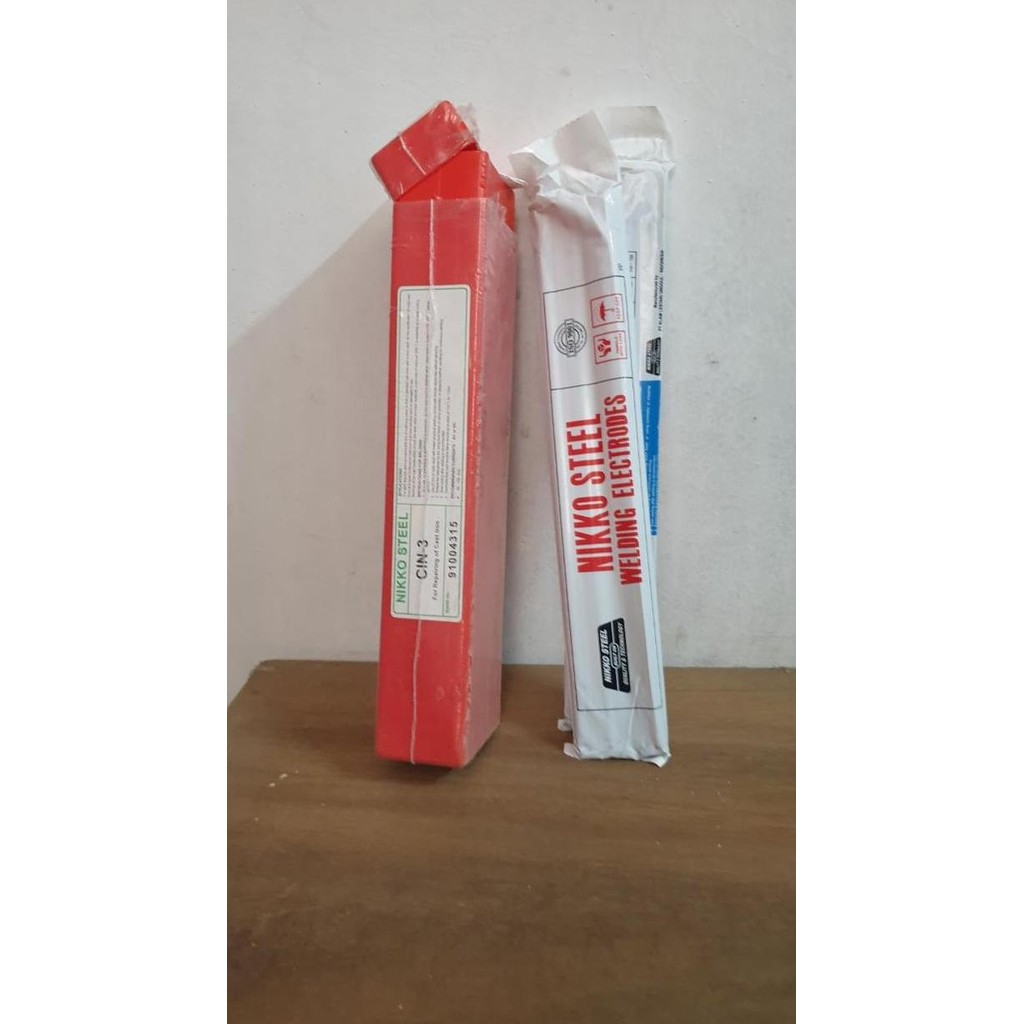 Kawat Las Besi Cor Elektroda Nikko Steel CIN-3 Per Kg