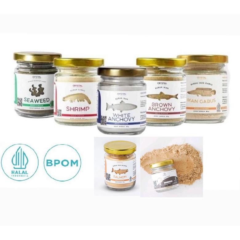 

Promo Crystal Of The Sea Bubuk Ikan Teri Udang Rumput Laut Nori Seaweed Salmon Jamur Shitake Bubuk Mpasi Bayi Natural Alami Tanpa Pengawet Traveling Bumbu Masakan Keluarga