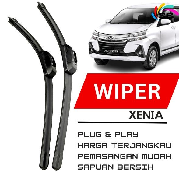 Wiper Xenia 2012 2010 2013 2014 2016 2006 2017 2011 2008 Wiper Xenia Old 1 Set Wiper Depan Frameless