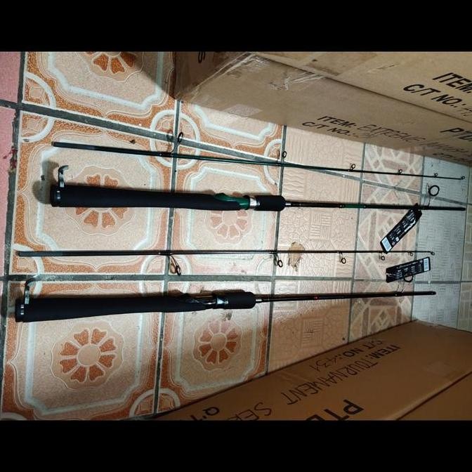 Tersedia joran pancing maguro tournament atau draco cs 165 180 set stoper joran