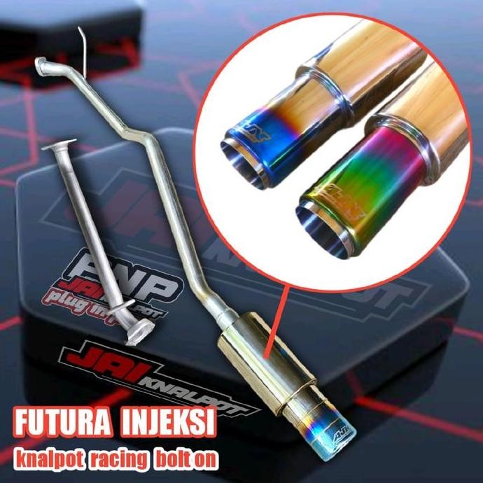 knalpot racing bolt on Futura injeksi & karburator