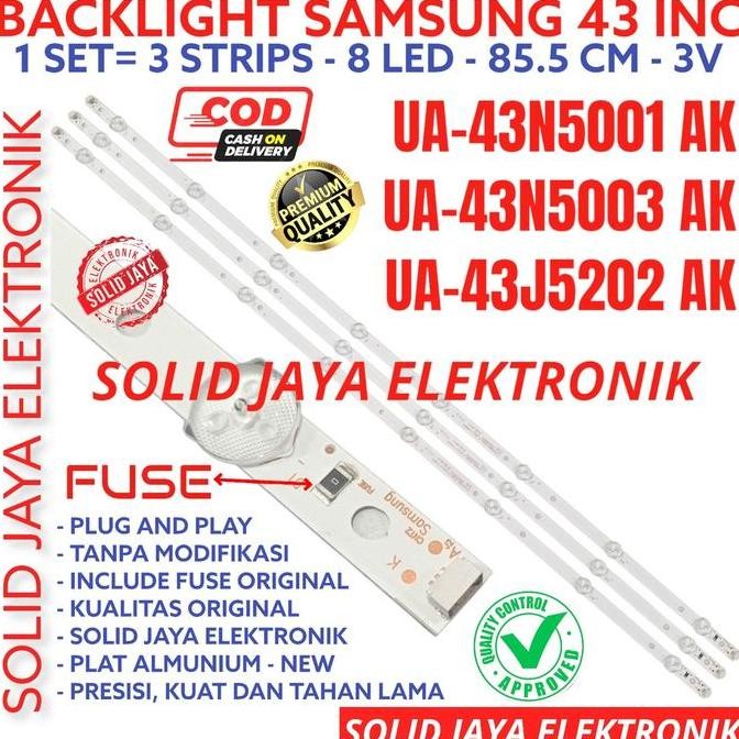 Tersedia BACKLIGHT TV LED FOR SAMSUNG 43 INC UA 43N5001 43N5003 43J5202 AK LAMPU BL 43N 43J 8K 8 KAN