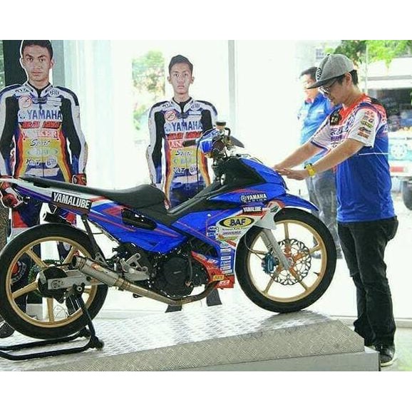 Knalpot Creampie Mx King type CP3 / Knalpot Jupiter Mx King