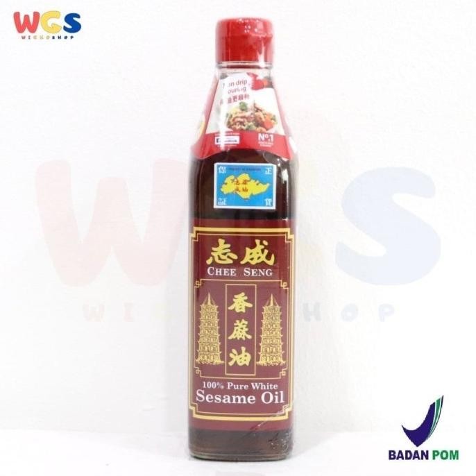 

Minyak Wijen Pagoda Chee Seng 100% Pure White Sesame Oil 375 Ml