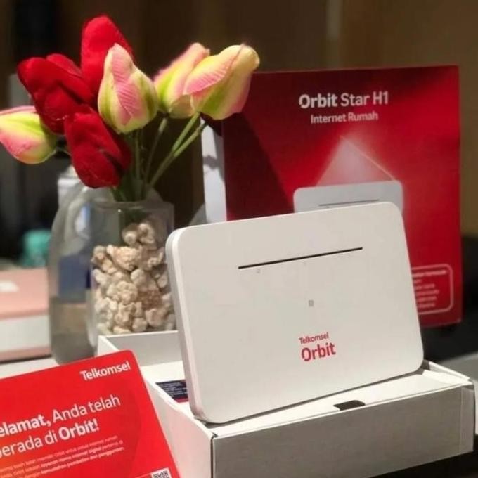 Modem Telkomsel 4G Orbit Star H1 Bonus Quota 150GB 6Bulan