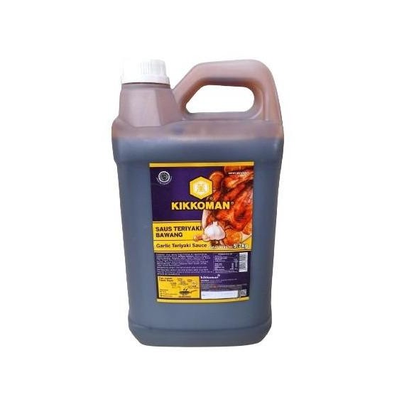 

Kikkoman Garlic Teriyaki Sauce/ Saus Garlic Teriyaki Halal 5.7 Kg