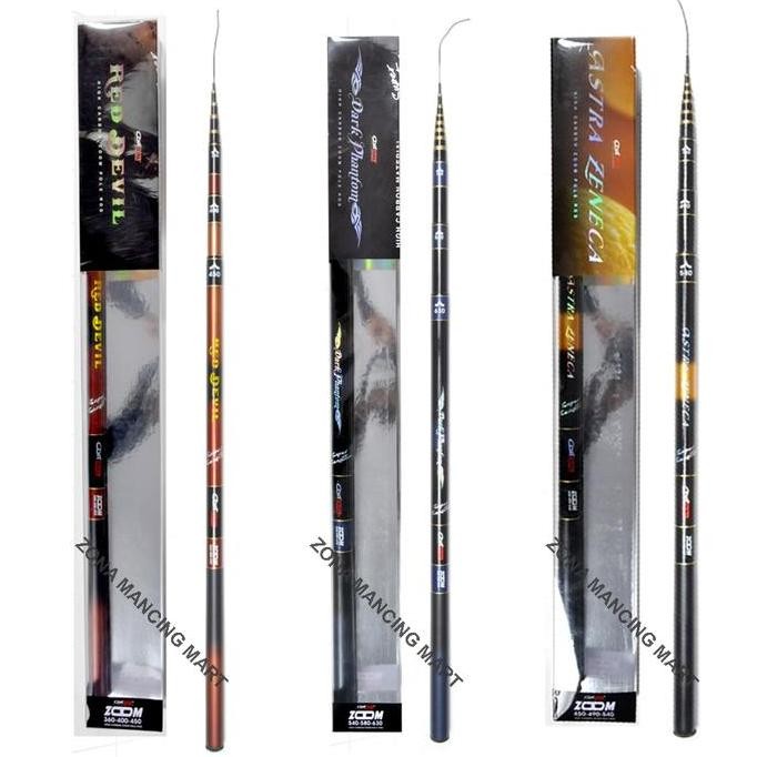 Tersedia Joran TEGEK CORDIAL ASTRA ZENECA | DARK PHANTOM | RED DEVIL | 360 | 450 | 540 | 630 | Tegek