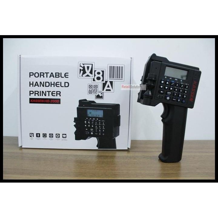 Terlaris Smart Printer Portable Handheld Inject - Kassen Hd2000 / Hd-2000 Good Quality