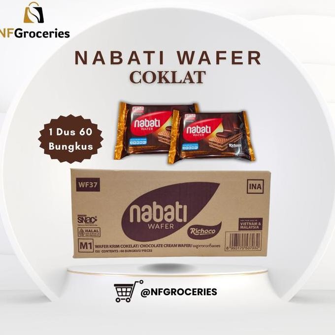 

[Nfg 12.12] Nabati Wafer Isi 60 Bungkus