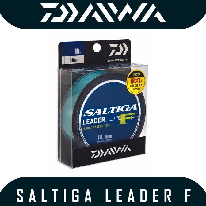 Tersedia Senar Pancing Leader Daiwa Saltiga Leader Type F Line 50m