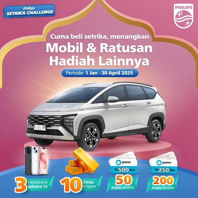 Philips Setrika Uap Handheld Sth1010 Putih - Setrika Uap Ringan, Philips Setrika Uap, Setrika Uap Li