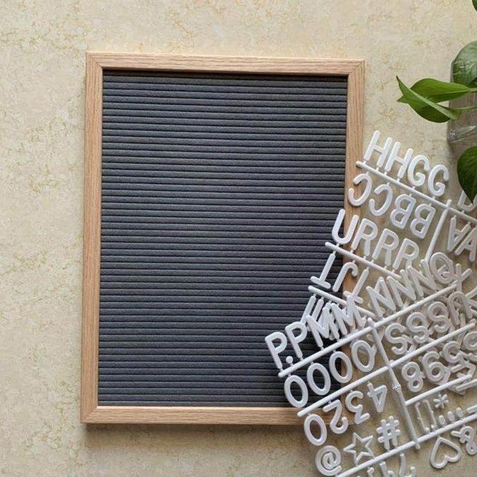 

Changable Felt Letter Board 12X16 / Diy Felt Letter Board