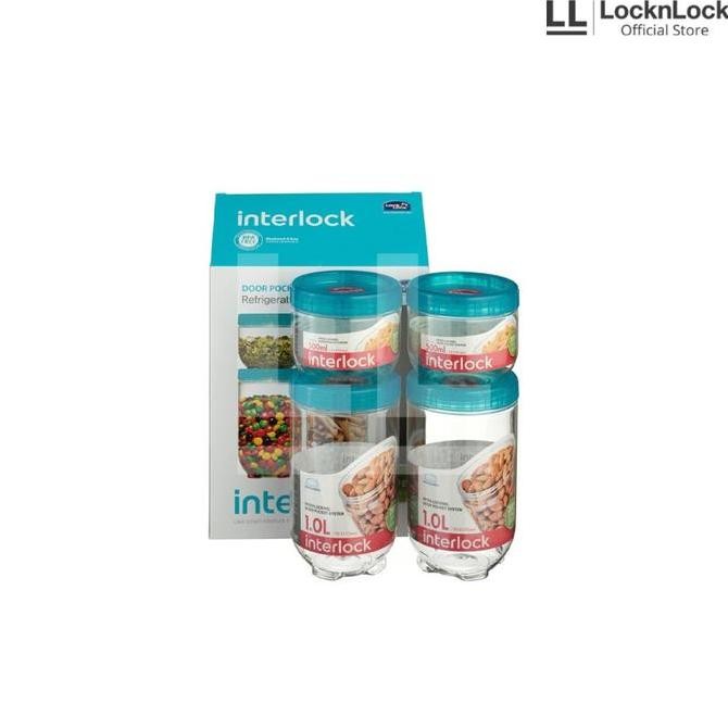 

Locknlock Toples Interlock Set 4Pcs - Inl301S3