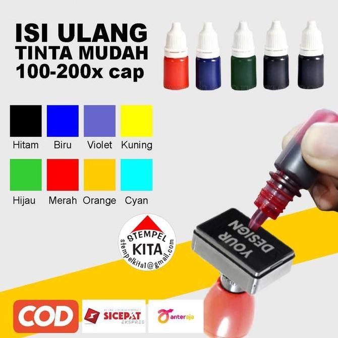 

Tinta Stempel Otomatis 5 Ml