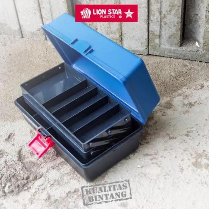 Tersedia Tool Box Toolbox Lion Star Kotak Perkakas Tamiya Susun Alat Pancing
