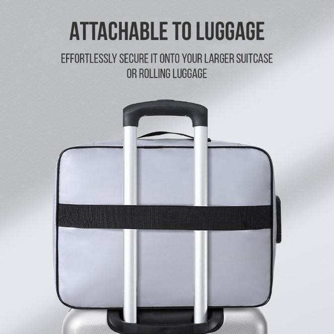 vara Vixplorn-Tas Penyimpanan Dokumen Tahan Air Tahan Api Folder File Folder Perjalanan Organisator 