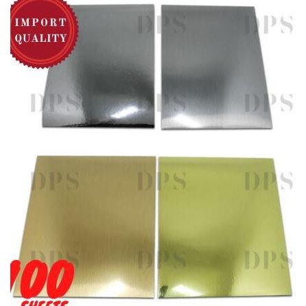 

baru Kertas Stiker Silver Matte Tebal 25mic F4 Paper Printer Stationery