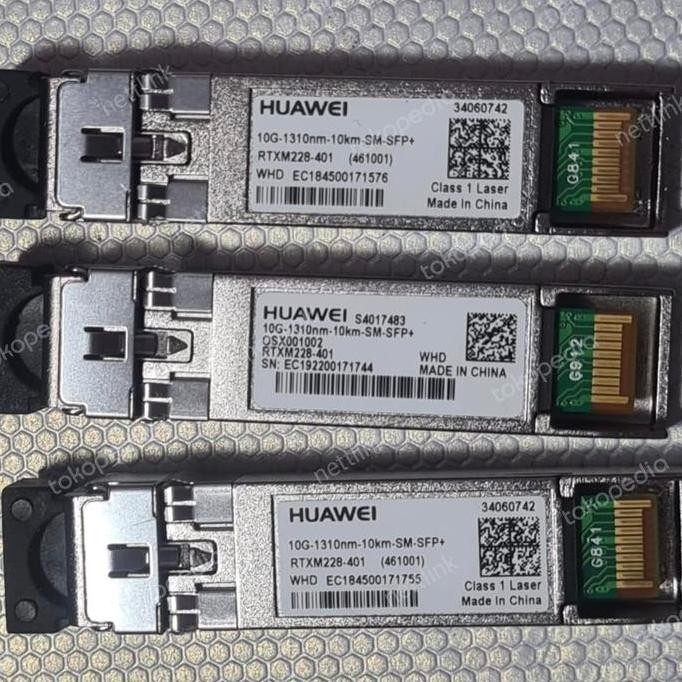 Terlaris SFP 10G 10 km HUAWEI, HUAWEI SFP+ 10G 10KM ORIGINAL SALE