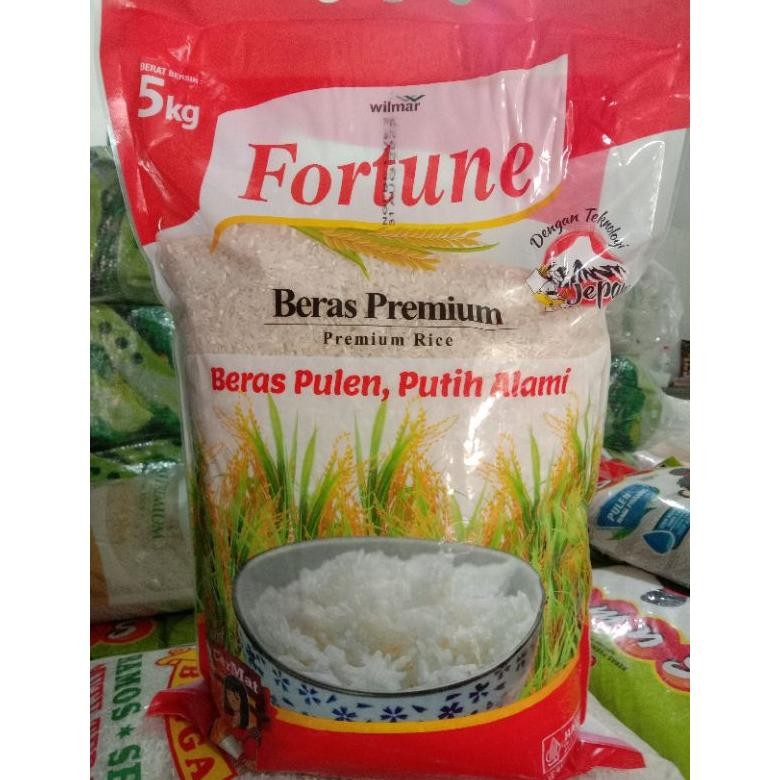 

ready BERAS PREMIUM FORTUNE MURAH 5KG murah