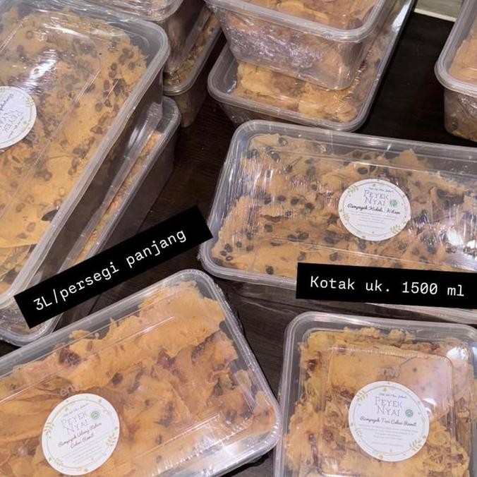 

Sale Peyek Nyai - Rempeyek Semua Varian (3L/Toples 3000 Ml) | Peyek Kacang | Peyek Teri Medan | Peyek Udang Rebon | Peyek Teri Cabai Rawit | Peyek Kacang Hijau | Peyek Kedelai Hitam | Peyek Almond | Peyek Mede | Peyek Kacang Cabai Rawit | Peyek Baby Cumi