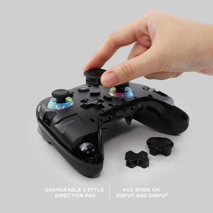 Rexus Daxa Cygnus AX7 Wireless Gamepad Controller Joystick Hall Effect Trigger AX 7