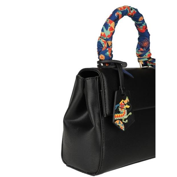 Sale Obermain Tas Wanita Dragon Madison Top Handle Bag Black Bz24051Bk