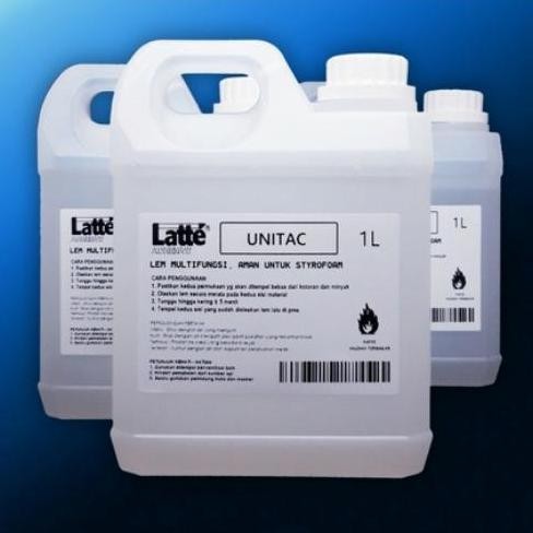 

baru Lem Styrofoam Gabus 1L Latte Unitac