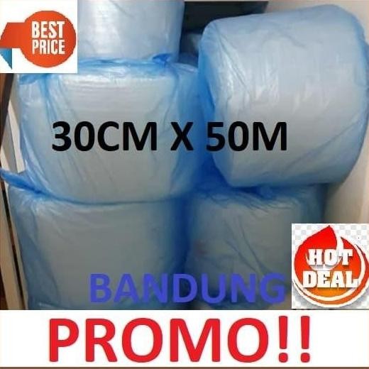 

ready stock BUBBLEWRAP BENING 30CM X 50M BUBBLE WRAP PUTIH BUBLE PLASTIK BANDUNG
