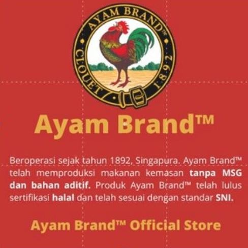 

ready Ayam Brand - Kepiting Kaleng Rajungan Crab Meat Flake In Brine 3 pcs 170gr murah