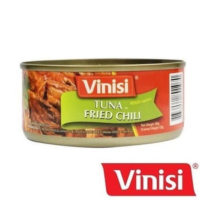 

ready Vinisi Tuna Kaleng Sambal Goreng 165 Gr / Ikan Tuna / Tuna Kaleng murah