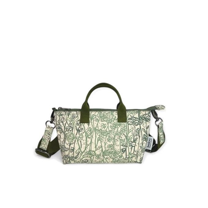 Promo Sackai Small Crossbody - "The Intersection" Green