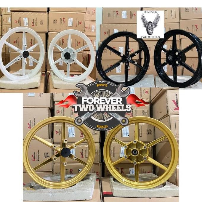 Velg vrossi v rossi sprint derik kawasaki ninja r rr 150 palang 6 ORI