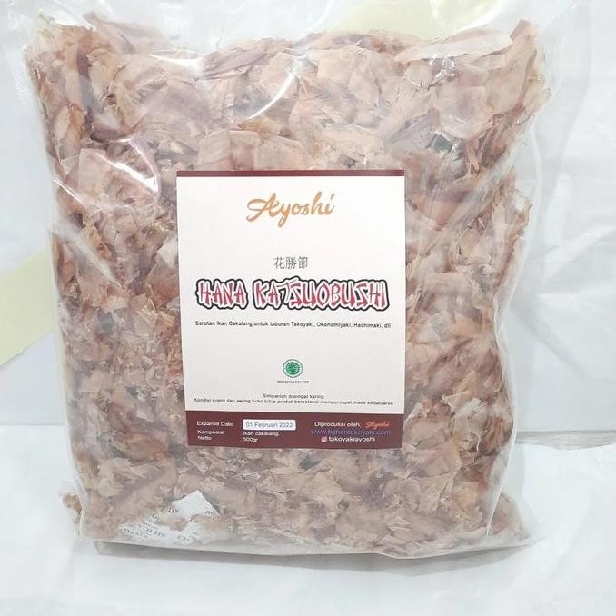 

Murah Hana Katsuobushi 500 Gr Halal Mui Certified Taburan Takoyaki Authentic