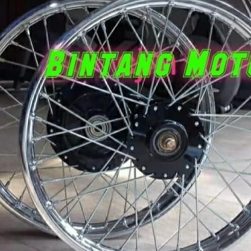 VELG MOTOR JARI JARI RING 17 SATU PASANG VELG MOTOR VEGA JUPITER
