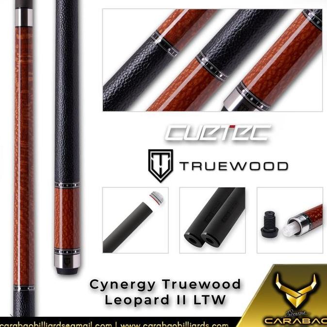 Grosir Cuetec Truewood Leopard 2 Ltw