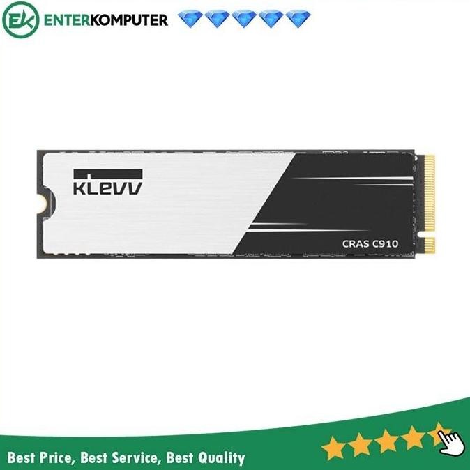 KLEVV SSD CRAS C910 500GB M.2 2280 NVMe PCle Gen4 x4 / SSD 500GB