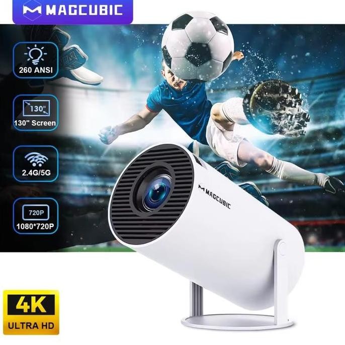 projector HY300 infocus LED projector 4K Wifi6 Dualbank wireless
