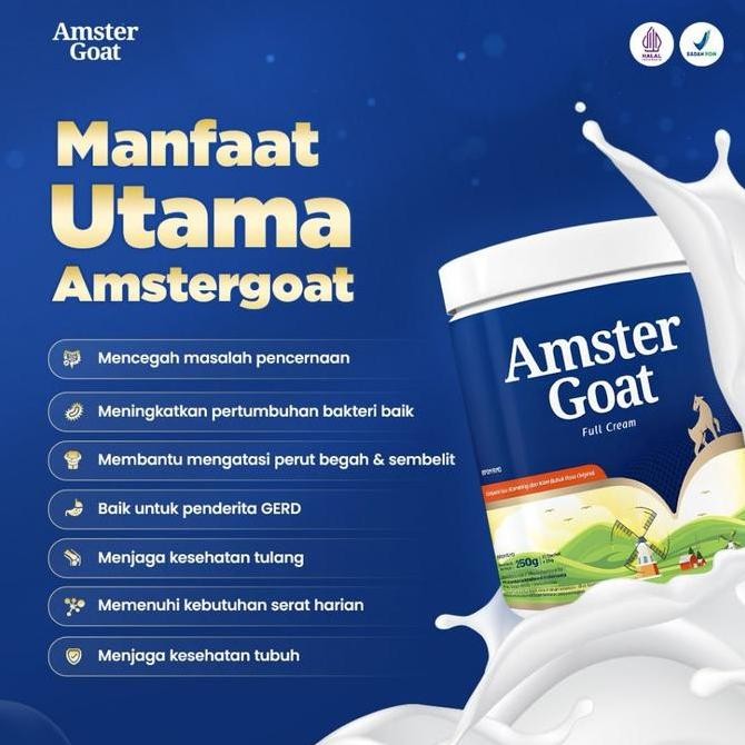 

Promo Paket Ramadhan Tanpa Begah - Amstergoat 250Gr Isi 10 Sachet + Kurma Golden Tamr Khalas Kholas 500Gr