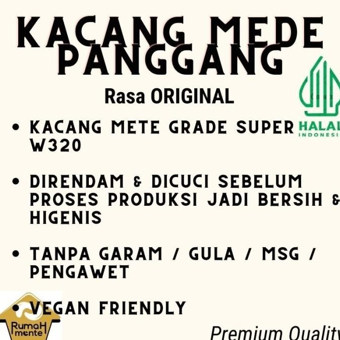 

(Expert) KACANG METE PANGGANG 200GR