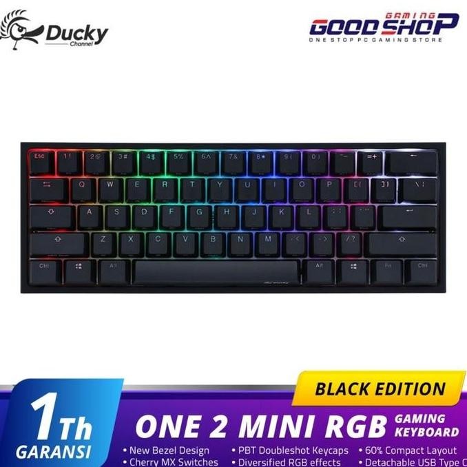 DUCKY ONE 2 MINI BLACK MECHANICAL KEYBOARD