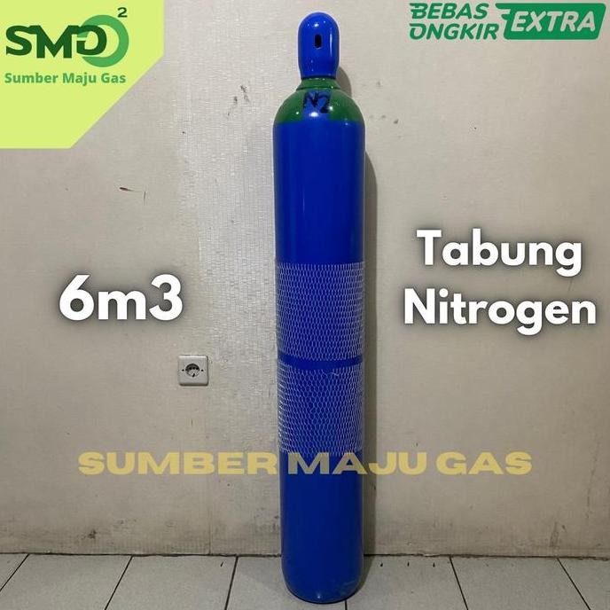 Tabung Nitrogen 6M3 + Isi Nitrogen Berkualitas