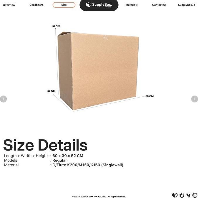 

ready stock BOX ALL IN ONE PC PLAIN 23 - 24 INCH | Size 60 x 30 x 52 CM