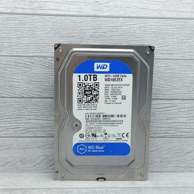 Hardisk PC 1TB/2TB WD Blue 3.5" baru HDD internal 1TB FOR PC COMPUTER