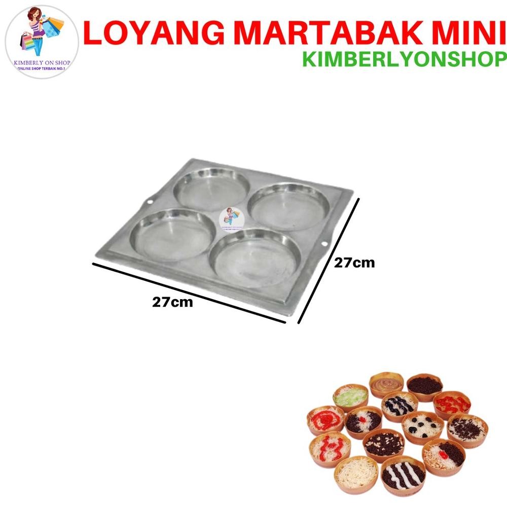 Loyang Martabak Mini 4 Lubang Terlaris