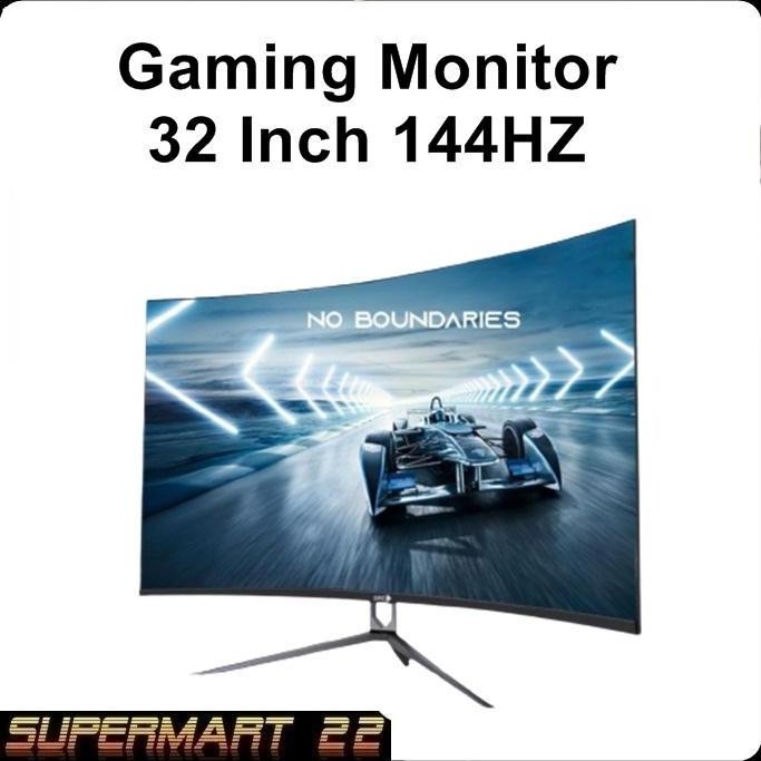 SPC LED PRO SM CURVE 32" FULL HD Gaming Monitor 32 Inch 144HZ