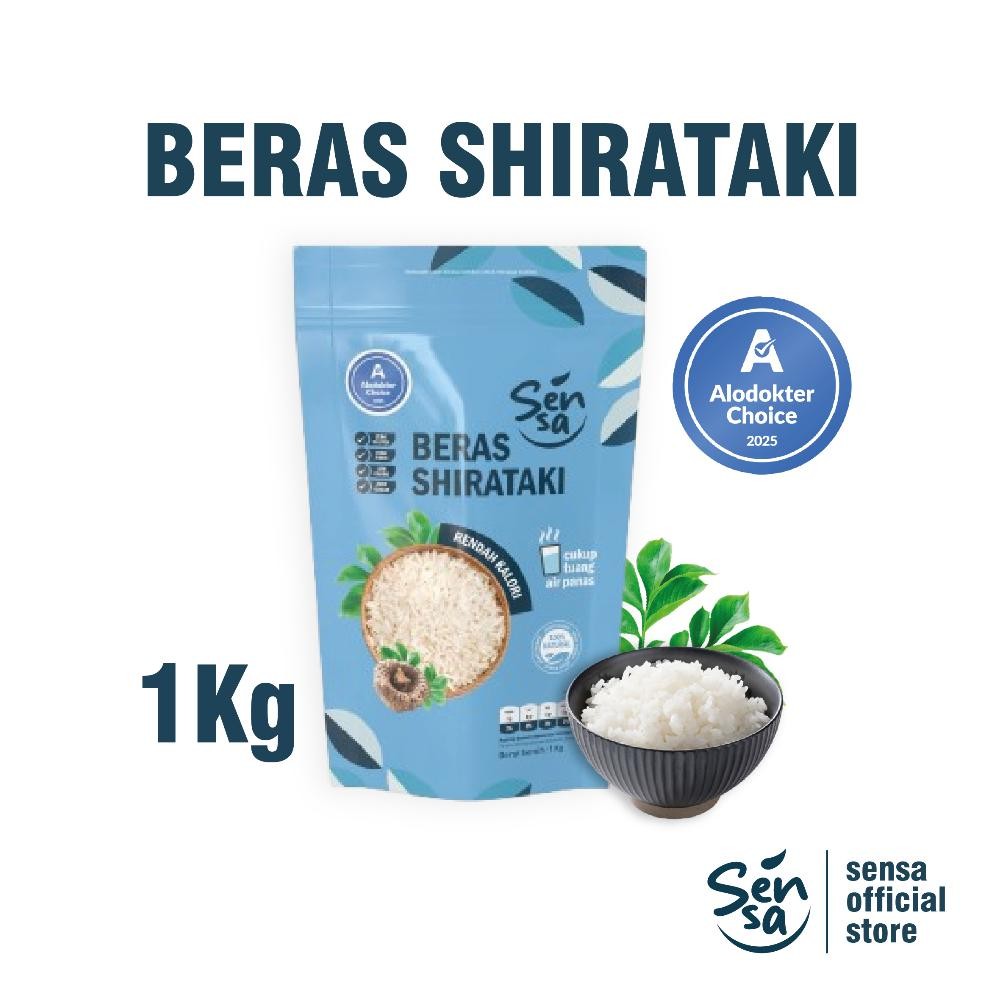 

ready Sensa Beras Shirataki 1 kg murah