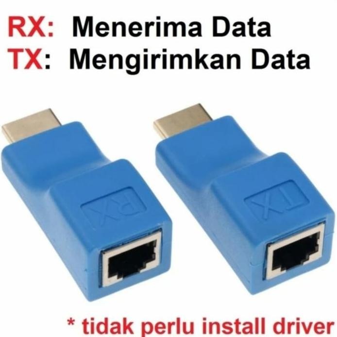 new  HDMI TO LAN Adapter - HDMI Extender - Extender 30M