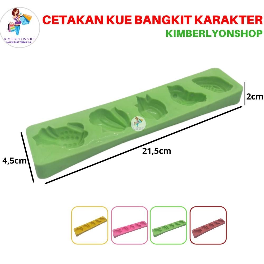 Cetakan Kue Bangkit Plastik Cetakan Kue Nastar Sagu Keju Karakter Baru