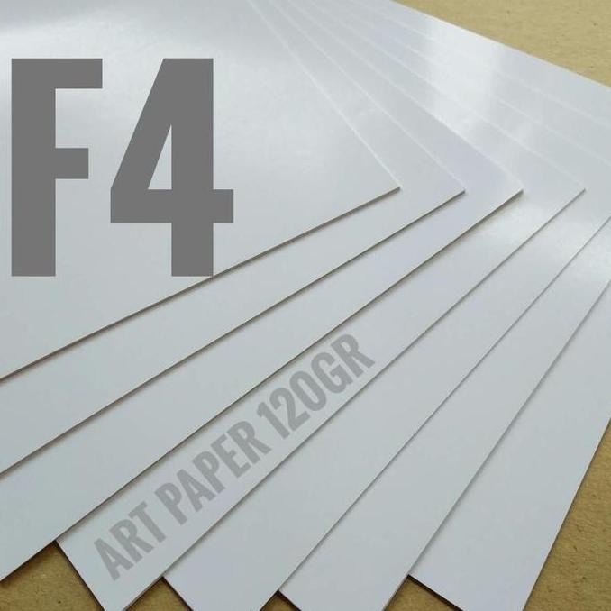 

baru Kertas Art Paper 120 Gsm Uk F4 / 21,5cm X 33cm ( isi 500 lembar )
