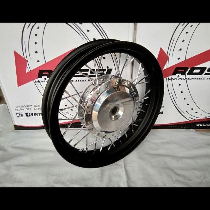 VELG 250 X 14 TROMOL BELAKANG JARI JARI UNTUK MOTOR HONDA YAMAHA MATIC